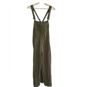 Karen Zambos Khaki Overalls Gorpcore Utility Streetwear Indie Grunge Size S
